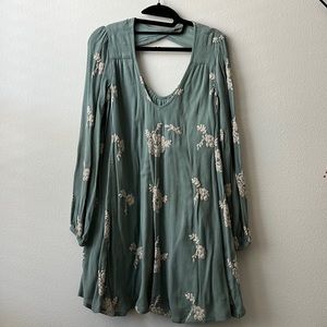 Free People Embroidered Dress
